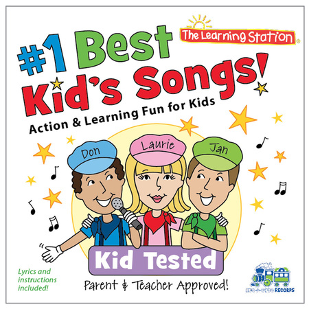 KIMBO EDUCATIONAL #1 Best Kids Songs CD KUB1900CD